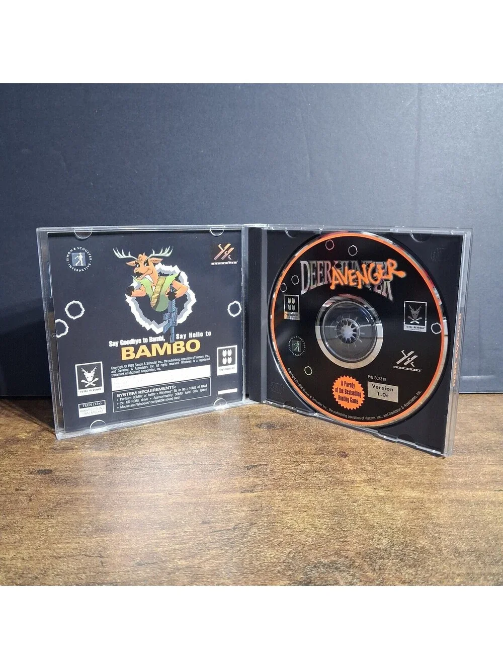 Deer Avenger (PC, 1999), Vintage Computer Game, Deer Hunting Parody